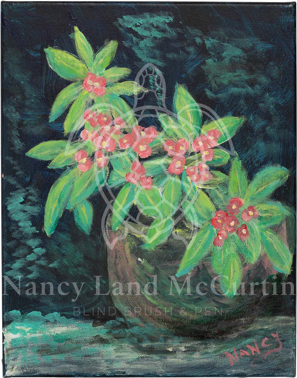 Flowerpot - Digital Art Download by Nancy Land McCurtin